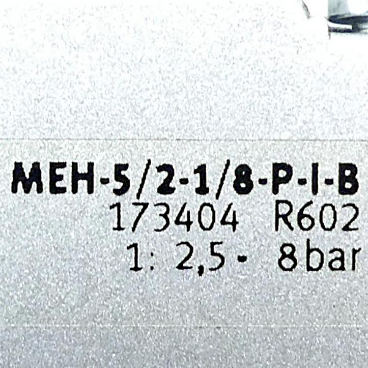 Produktfoto 2 von FESTO Magnetventil MEH-5/2-1/8-P-I-B