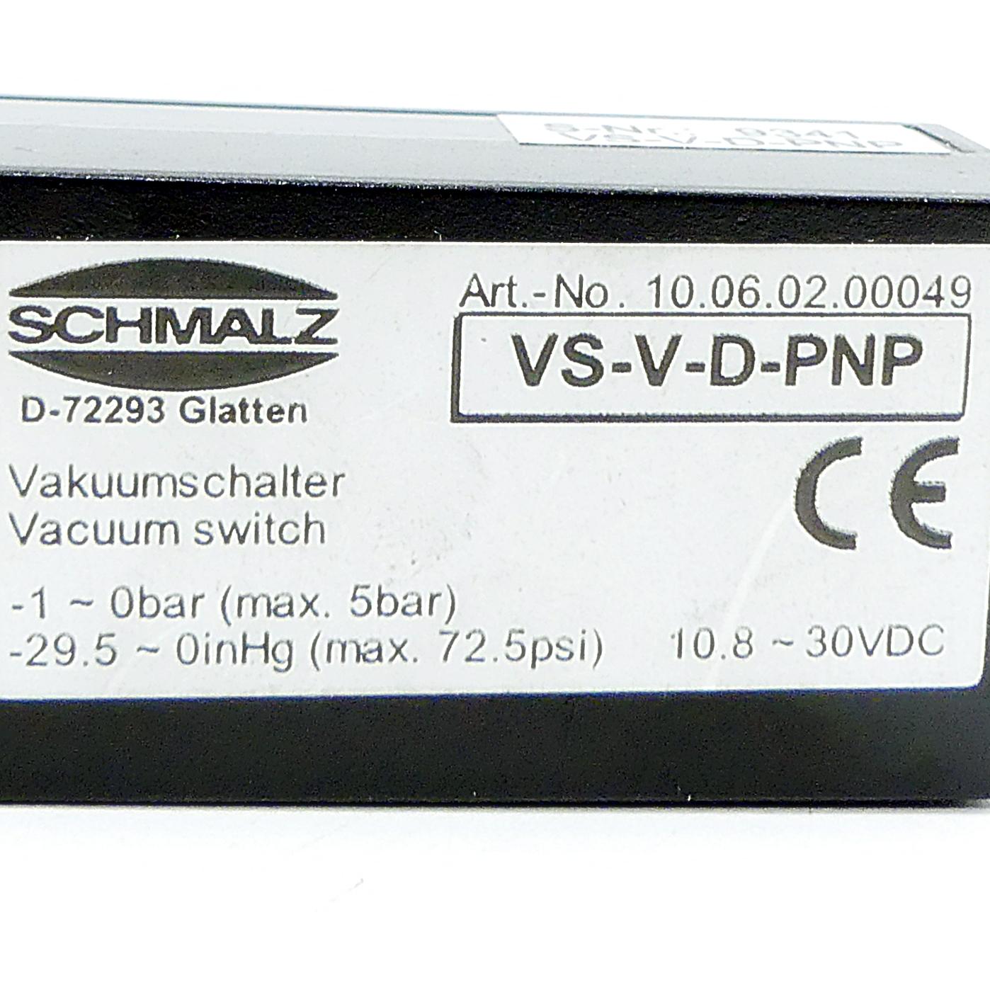 Produktfoto 2 von SCHMALZ Vakuumschalter VS-V-D-PNP