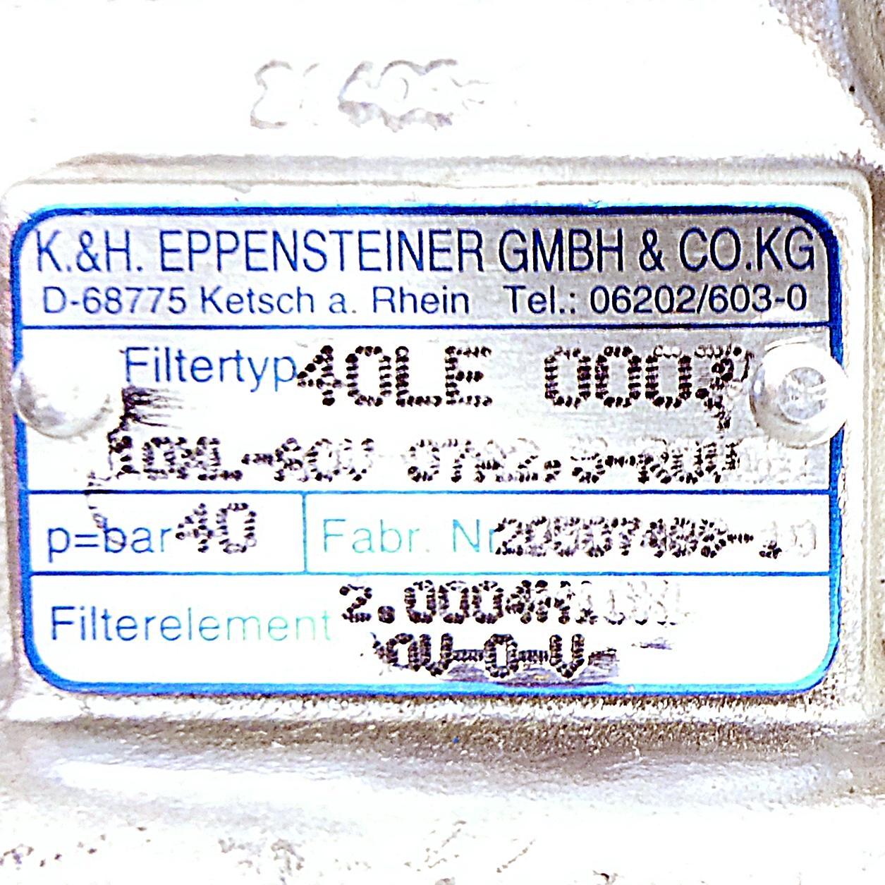 Produktfoto 2 von K&H EPPENSTEINER Filter