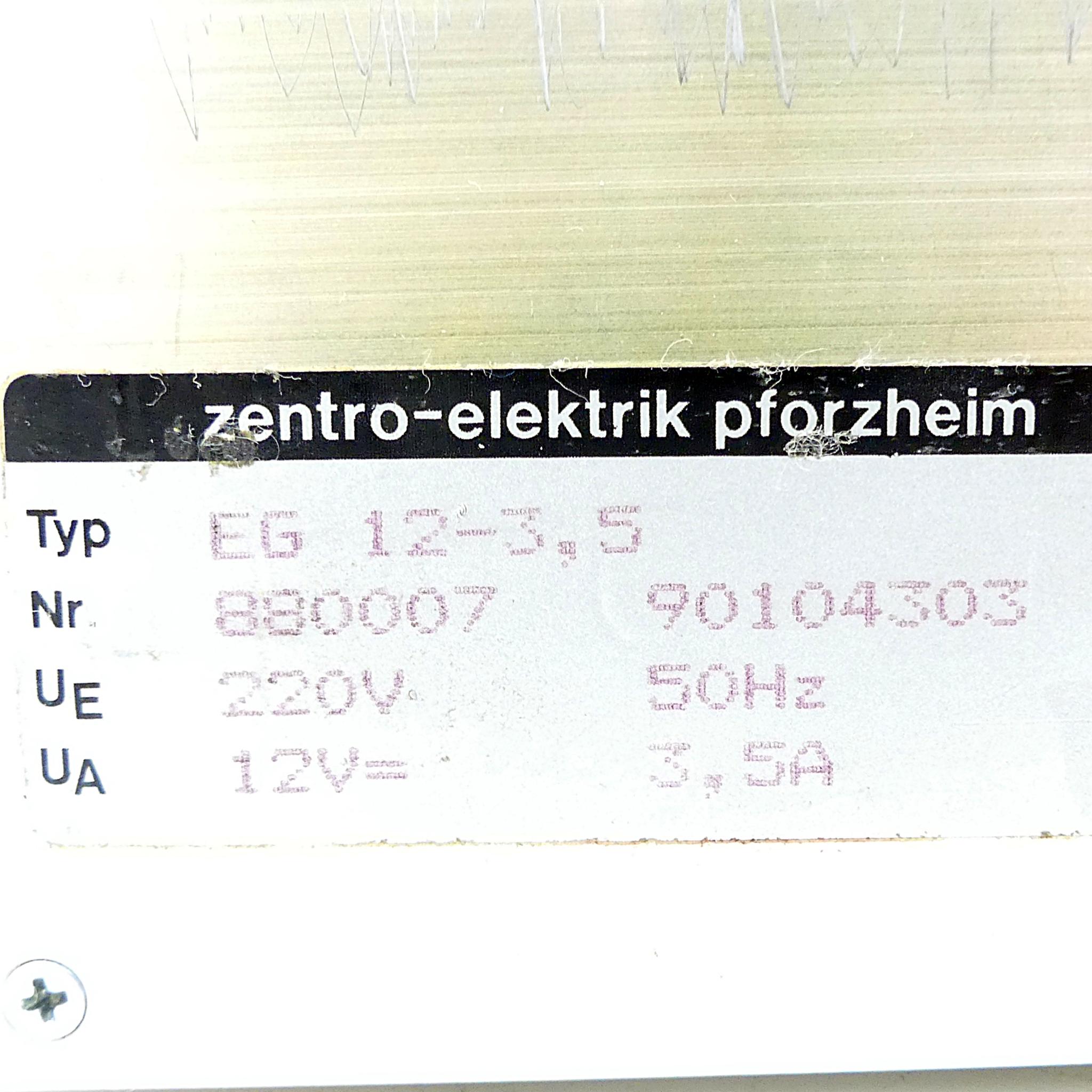 Produktfoto 2 von ZENTRO-ELEKTRIK Netzgerät EG 12-3.5