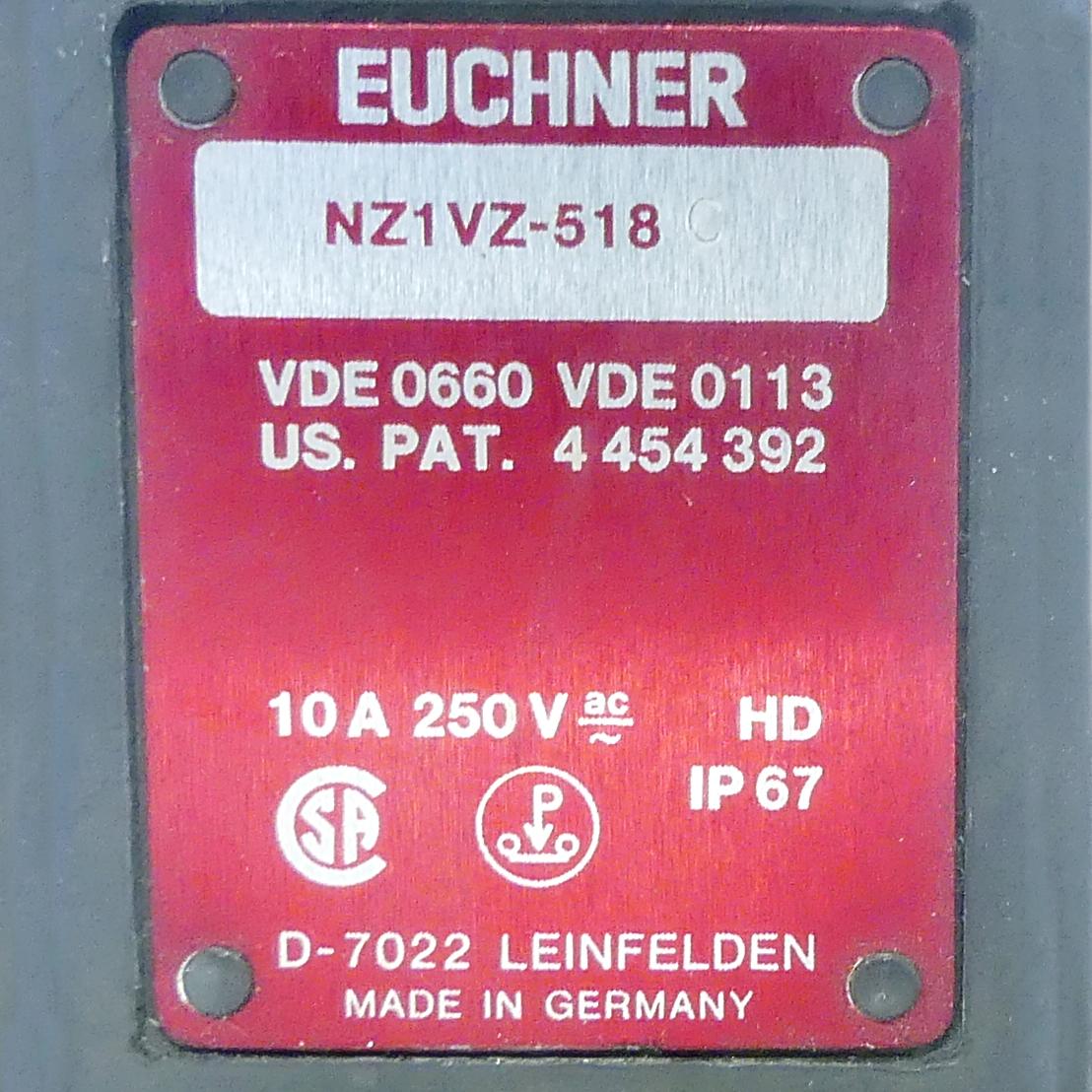 Produktfoto 2 von EUCHNER Sicherheitsschalter