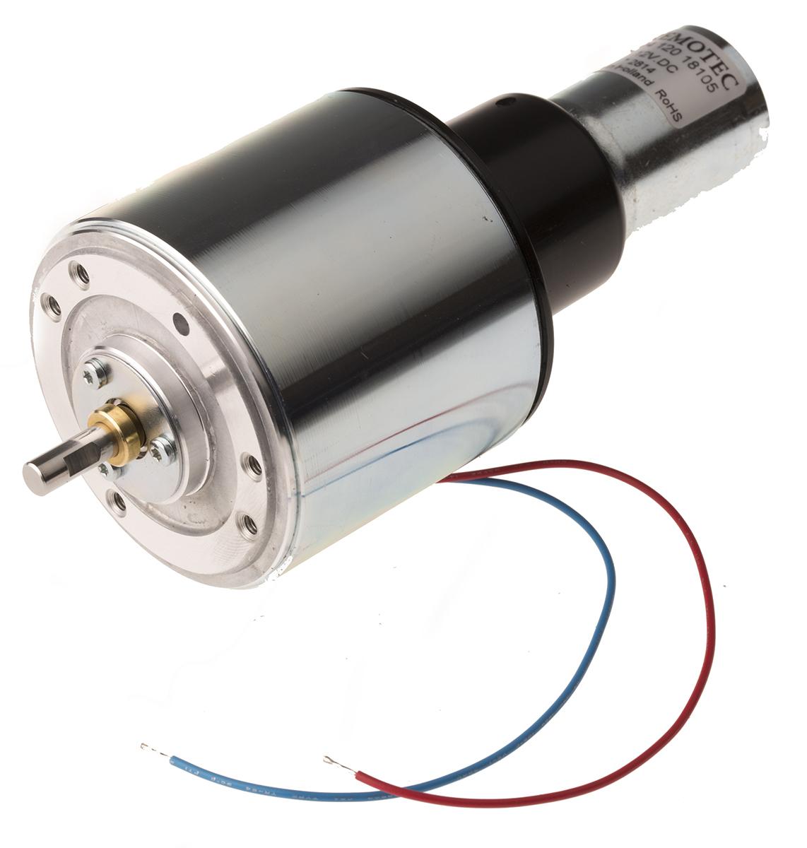 Produktfoto 1 von RS PRO Servomotor, 36 Ncm, 24 → 30 V, 1600 U/min, 30 W, 14Ncm, 6mm, B. 66mm, L. 134mm