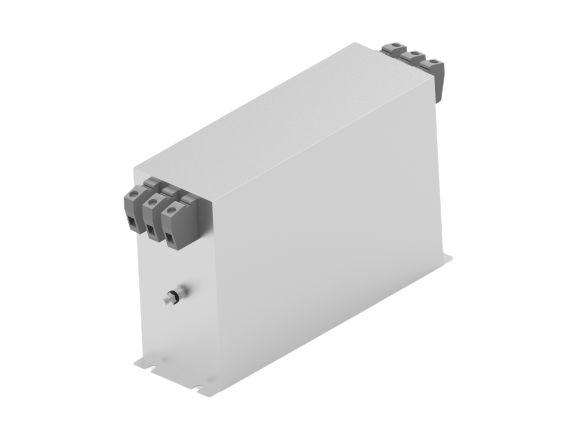 Produktfoto 1 von TE Connectivity AHV EMV-Filter, 760 V, 75A, Gehäusemontage, Schnellverbindung, 3-phasig / 50 → 60Hz