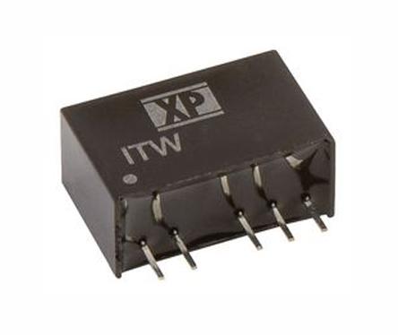 Produktfoto 1 von XP Power ITW DC/DC-Wandler 1W 5 V dc IN, 5V dc OUT / 200mA 1.5kV dc isoliert