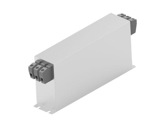 Produktfoto 1 von TE Connectivity AHV EMV-Filter, 760 V, 10A, Gehäusemontage, Schnellverbindung, 3-phasig / 50 → 60Hz