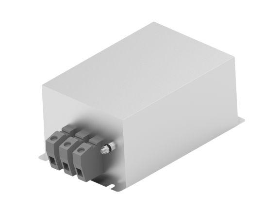 Produktfoto 1 von TE Connectivity AHV EMV-Filter, 760 V, 30A, Gehäusemontage, Schnellverbindung, 3-phasig / 50 → 60Hz