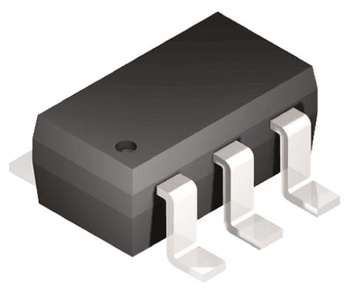 Produktfoto 1 von Texas Instruments Spannungsreferenz, 1.25V SOT-23, 7,5 V max., Fest, 6-Pin, ±0.2 %, Serie, 1,248 → 1,253 V, 10mA