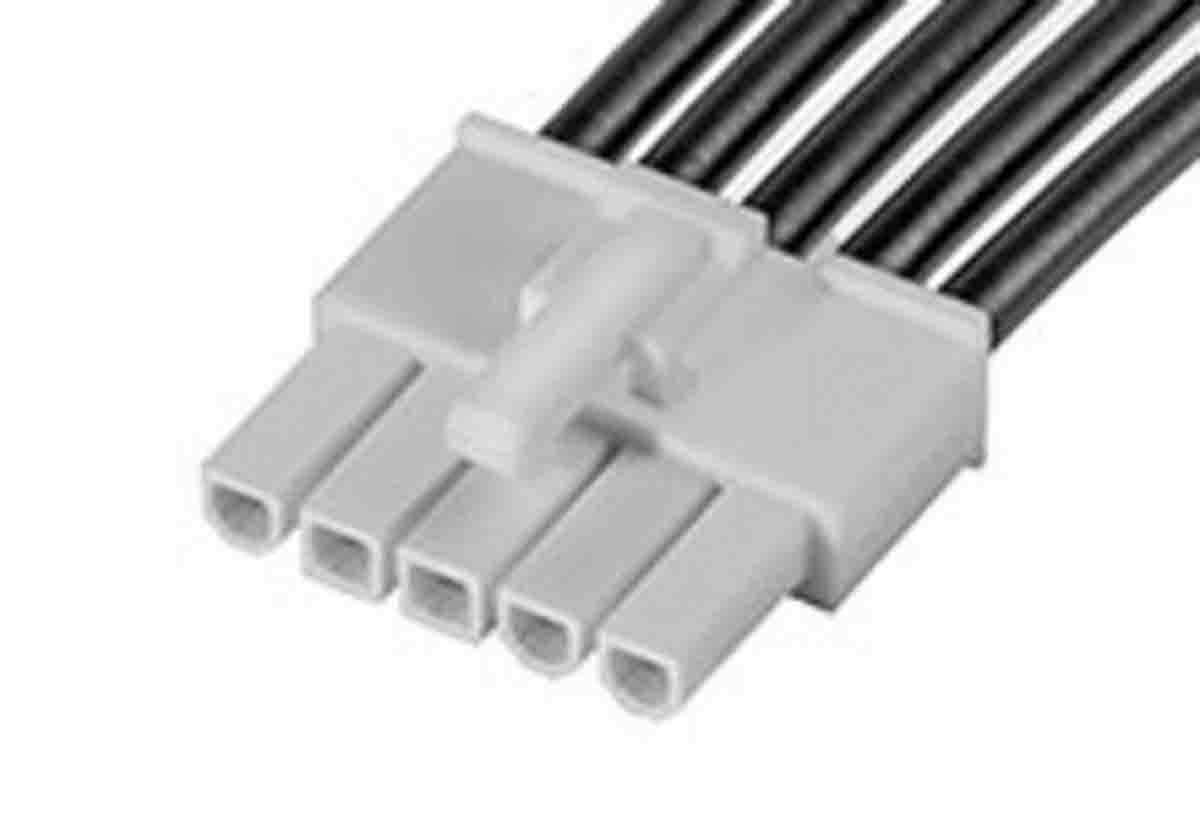 Produktfoto 1 von Molex Mini-Fit Jr. Platinenstecker-Kabel 215323 Mini-Fit Jr. / Mini-Fit Jr. Stecker / Stecker Raster 4.2mm, 600mm