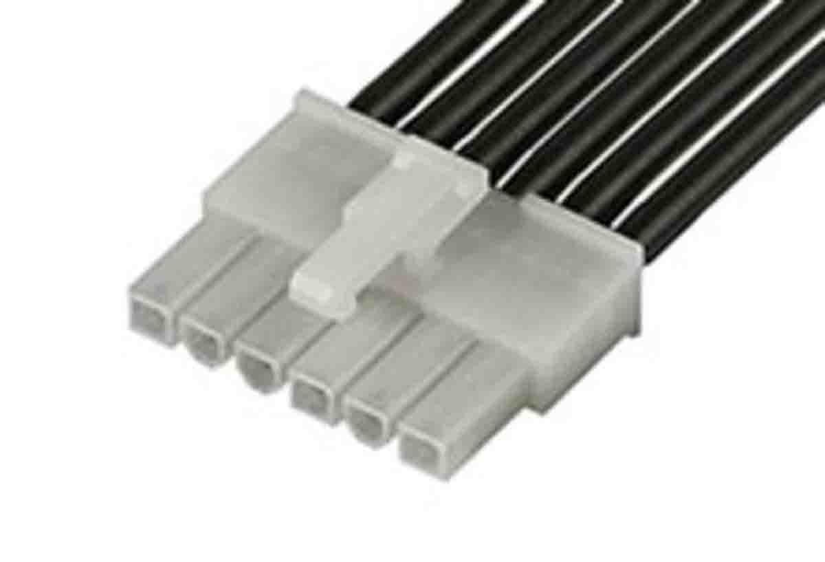 Produktfoto 1 von Molex Mini-Fit Jr. Platinenstecker-Kabel 215323 Mini-Fit Jr. / Mini-Fit Jr. Stecker / Stecker Raster 4.2mm, 150mm