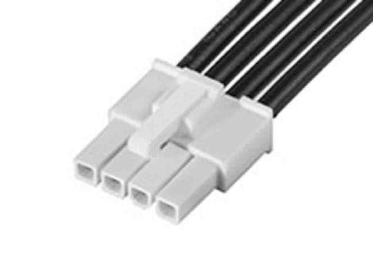 Produktfoto 1 von Molex Mini-Fit Jr. Platinenstecker-Kabel 215320 Mini-Fit Jr. / Mini-Fit Jr. Buchse / Buchse Raster 4.2mm, 150mm