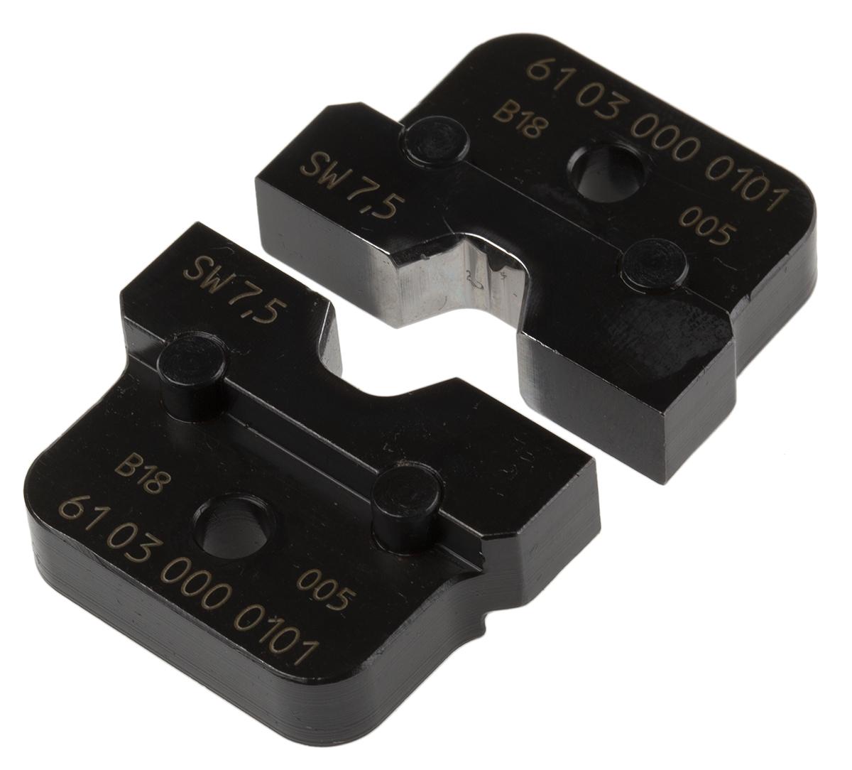 Produktfoto 1 von HARTING Inducom Crimpmatrize, Typ D-Sub Steckverbinder, 7.5mm, 1 Ports