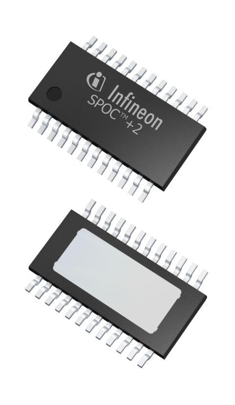 Produktfoto 1 von Infineon Power Switch IC Hochspannungsseite Hochspannungsseite 28 V max. 3 Ausg.