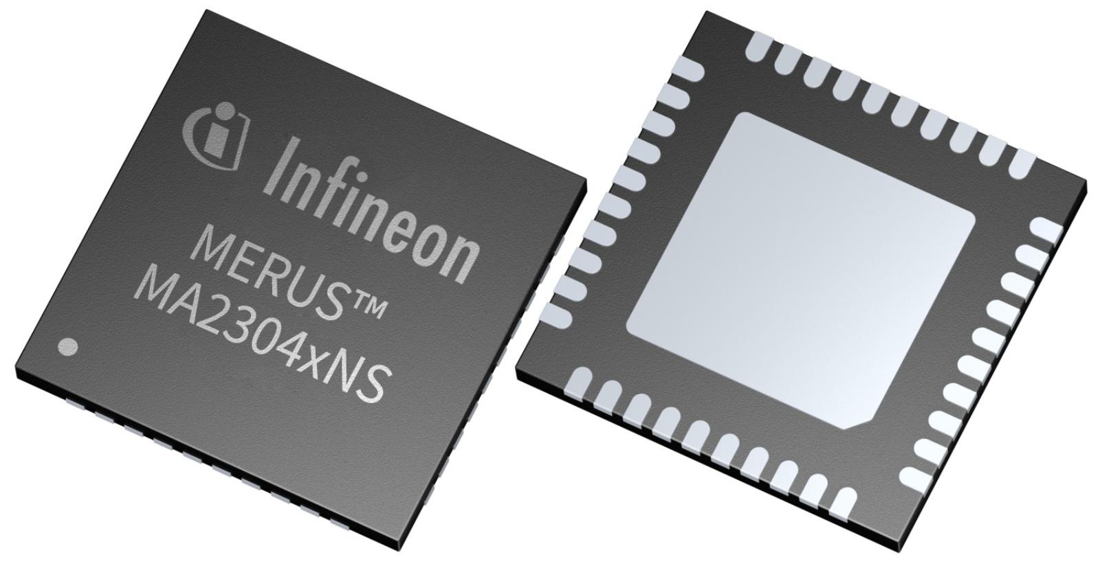 Infineon Klasse D Audioverstärker IC Class-D PWM QFN 37W 40-Pin