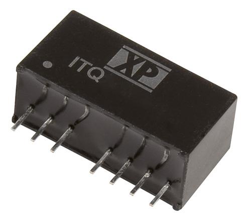 Produktfoto 1 von XP Power ITQ DC/DC-Wandler 6W 24 V dc IN, 24V dc OUT / 250mA 1.5kV dc isoliert