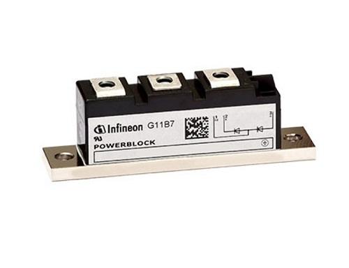 Infineon DD89N Chassismontage Gleichrichter & Schottky-Diode , 1400V / 89A, 3-Pin BG-PB20-1