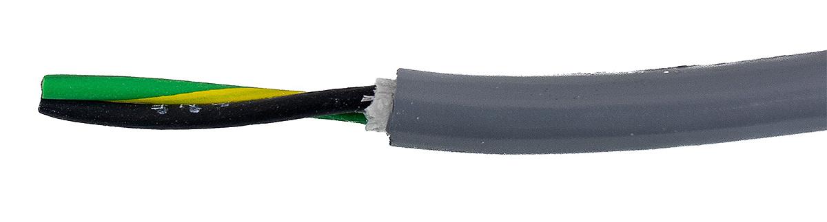 Produktfoto 1 von Alpha Wire EcoFlex PUR ECO Steuerkabel, 2-adrig x 1,33 mm² Grau, 30m, 16 AWG ungeschirmt