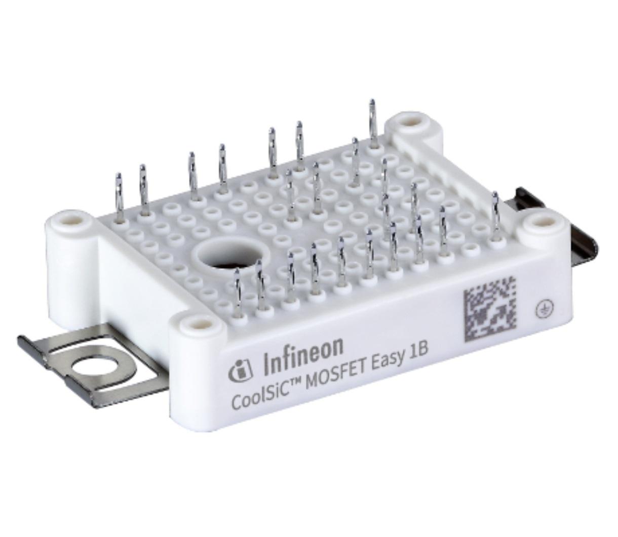 Produktfoto 1 von Infineon F4 F445MR12W1M1B76BPSA1 N-KanalQuad, Schraub MOSFET-Modul 1200 V / 25 A AG-EASY2B