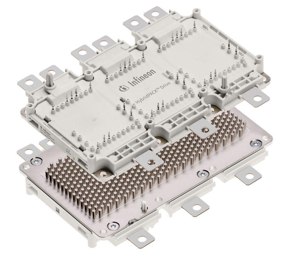 Produktfoto 1 von Infineon FS03MR12A6MA1BBPSA1N/P-Kanal, Schraub MOSFET-Modul 1200 V / 400 A AG-HYBRIDD-2