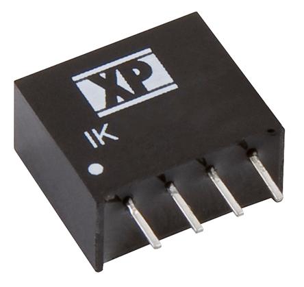 XP Power IK DC/DC-Wandler 0.25W 5 V dc IN, 24V dc OUT / 10.41mA 1kV dc isoliert