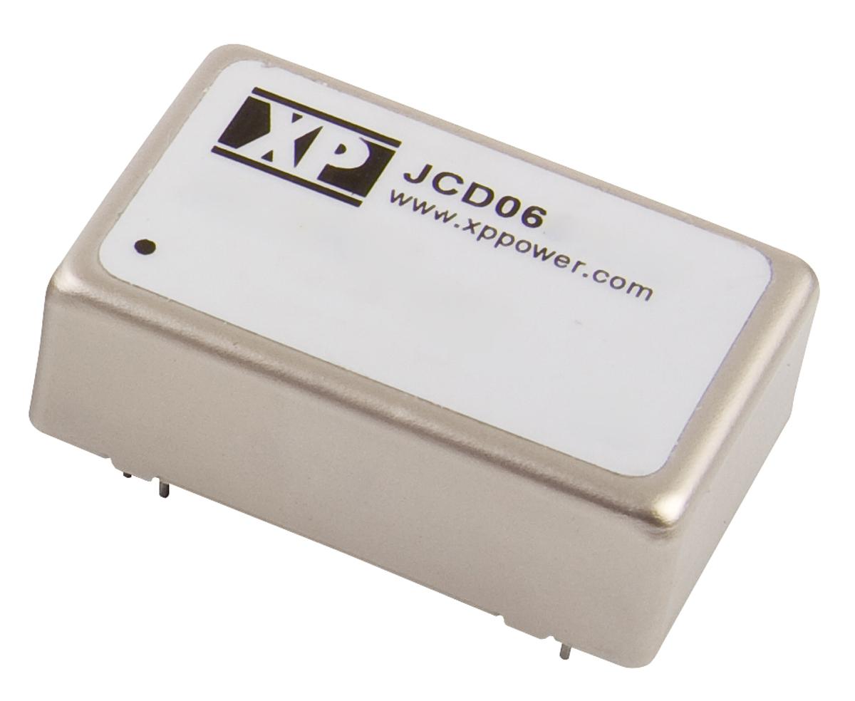 Produktfoto 1 von XP Power JCD DC/DC-Wandler 6W 48 V dc IN, ±12V dc OUT / ±250mA 1.6kV dc isoliert