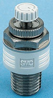 Produktfoto 1 von SMC ASN2 Pneumatischer Schalldämpfer aus Messing, mit R1/2 Stecker, 1.5MPa