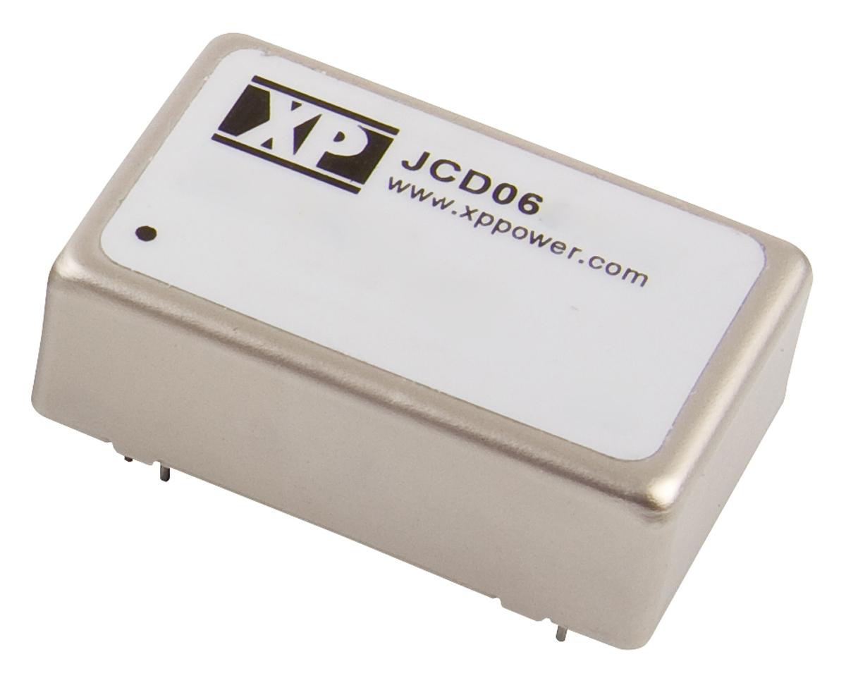 Produktfoto 1 von XP Power JCD DC/DC-Wandler 6W 5 V dc IN, 5V dc OUT / 1.2A 1.6kV dc isoliert