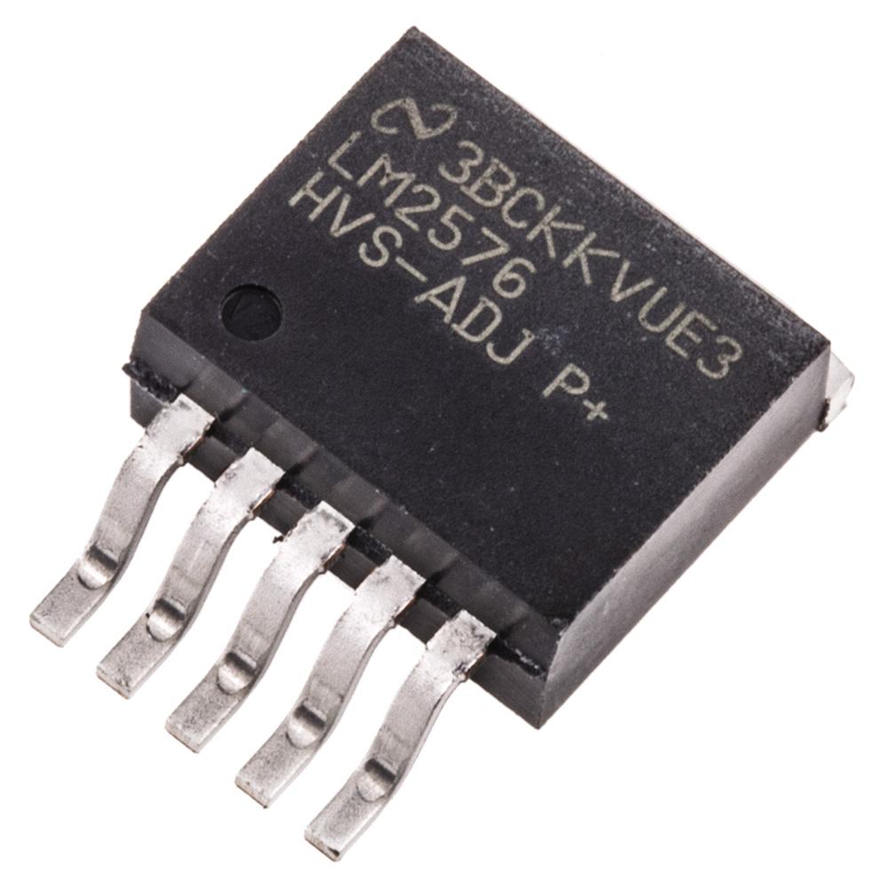 Produktfoto 1 von Texas Instruments Abwärtswandler 3A 57 V, Buck Controller 1,23 V 4 V / 60 V Einstellbar SMD 5-Pin