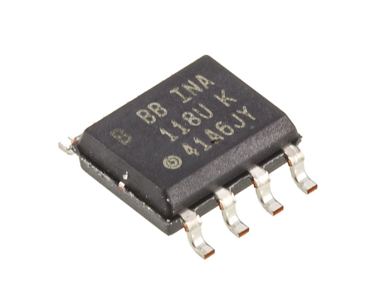 Produktfoto 1 von Texas Instruments Instrumentenverstärker Dual, SOIC SMD 8-Pin ±15V Nein