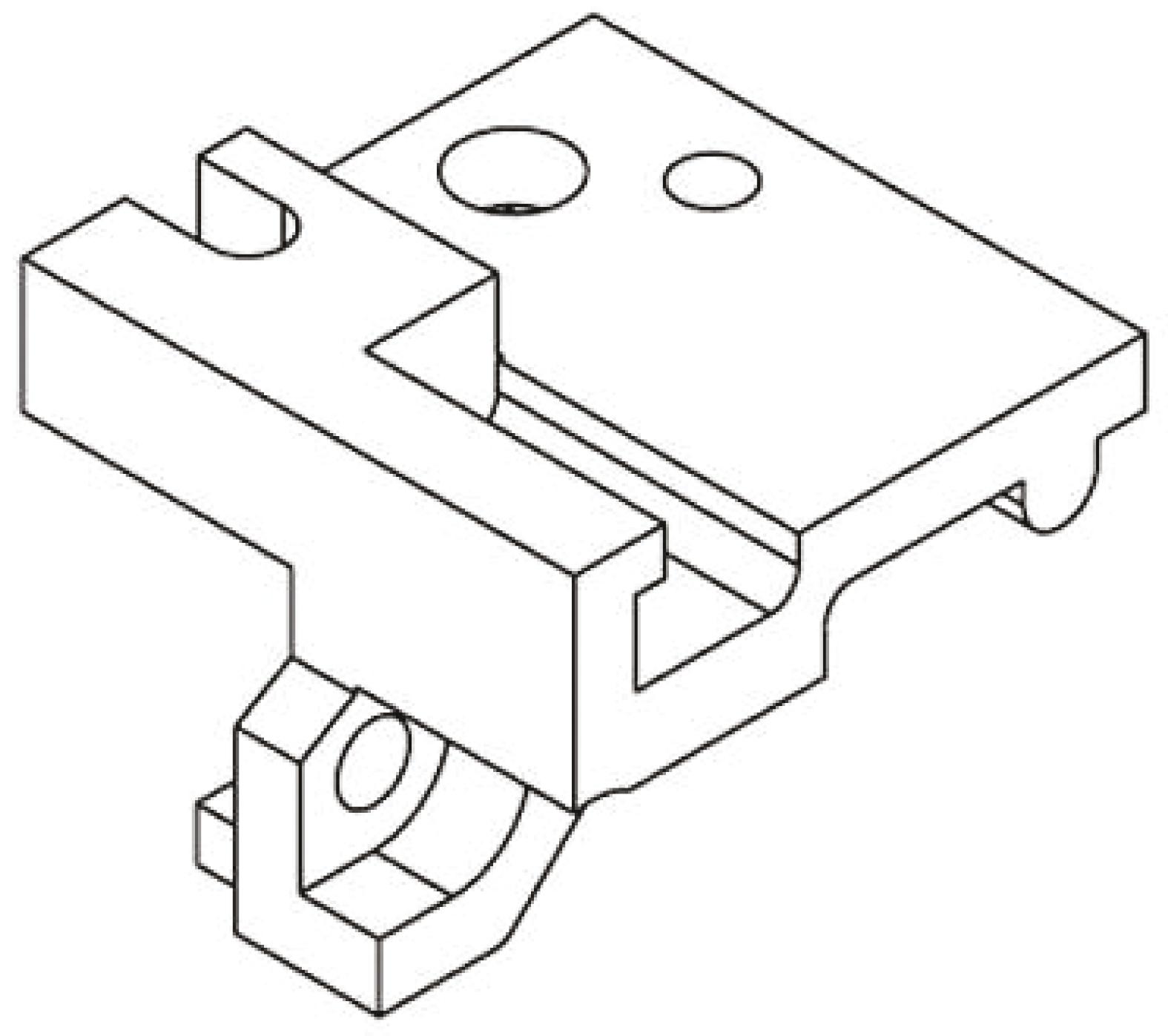 Produktfoto 1 von HARTING 09 06 Halterung für DIN 41612-Steckverbinder