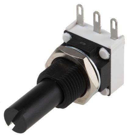 Vishay P11P, Tafelmontage  Dreh Potentiometer 1kΩ ±10% / 1W , Schaft-Ø 6.35 mm