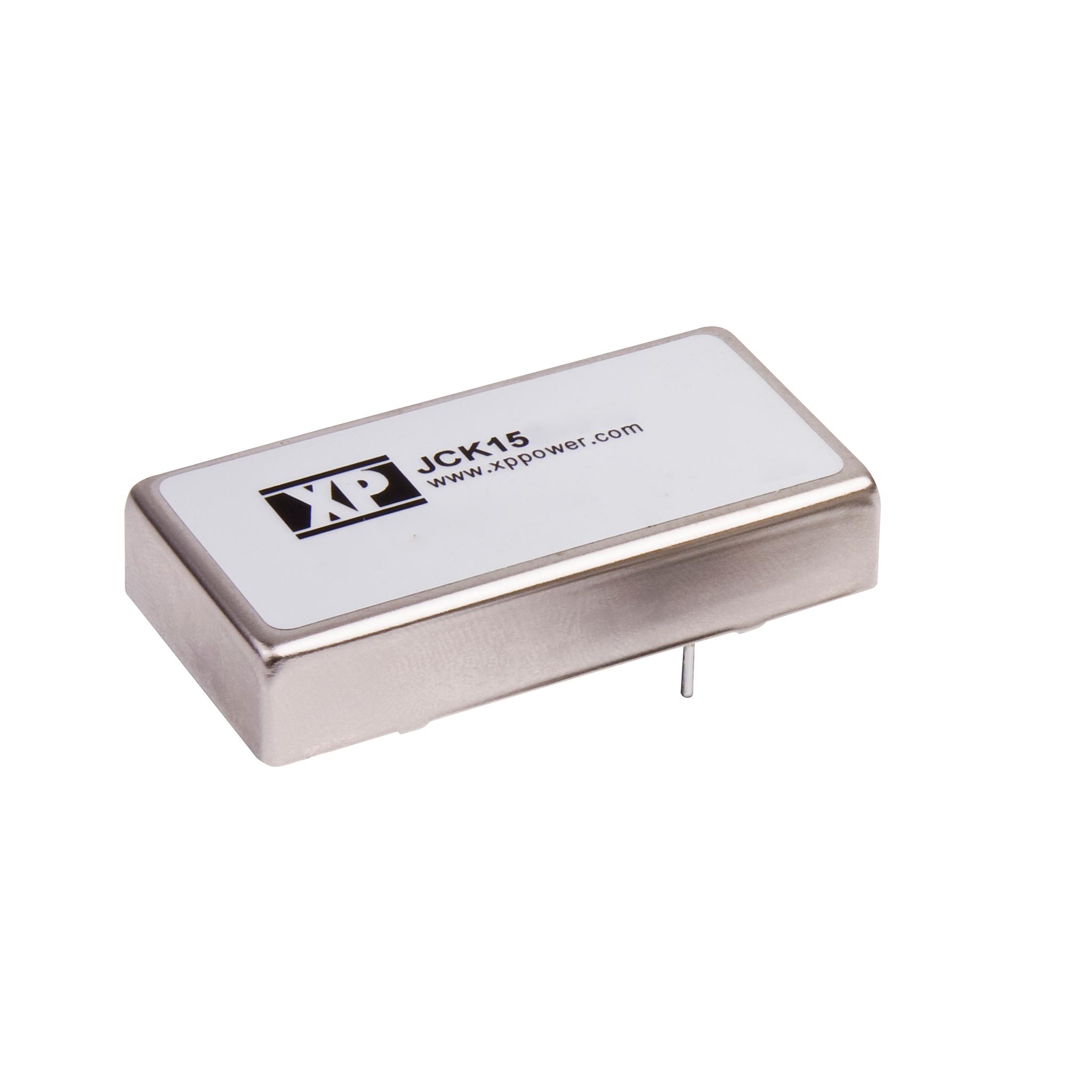 XP Power JCK DC/DC-Wandler 15W 24 V dc IN, ±15V dc OUT / ±500mA 1.5kV dc isoliert