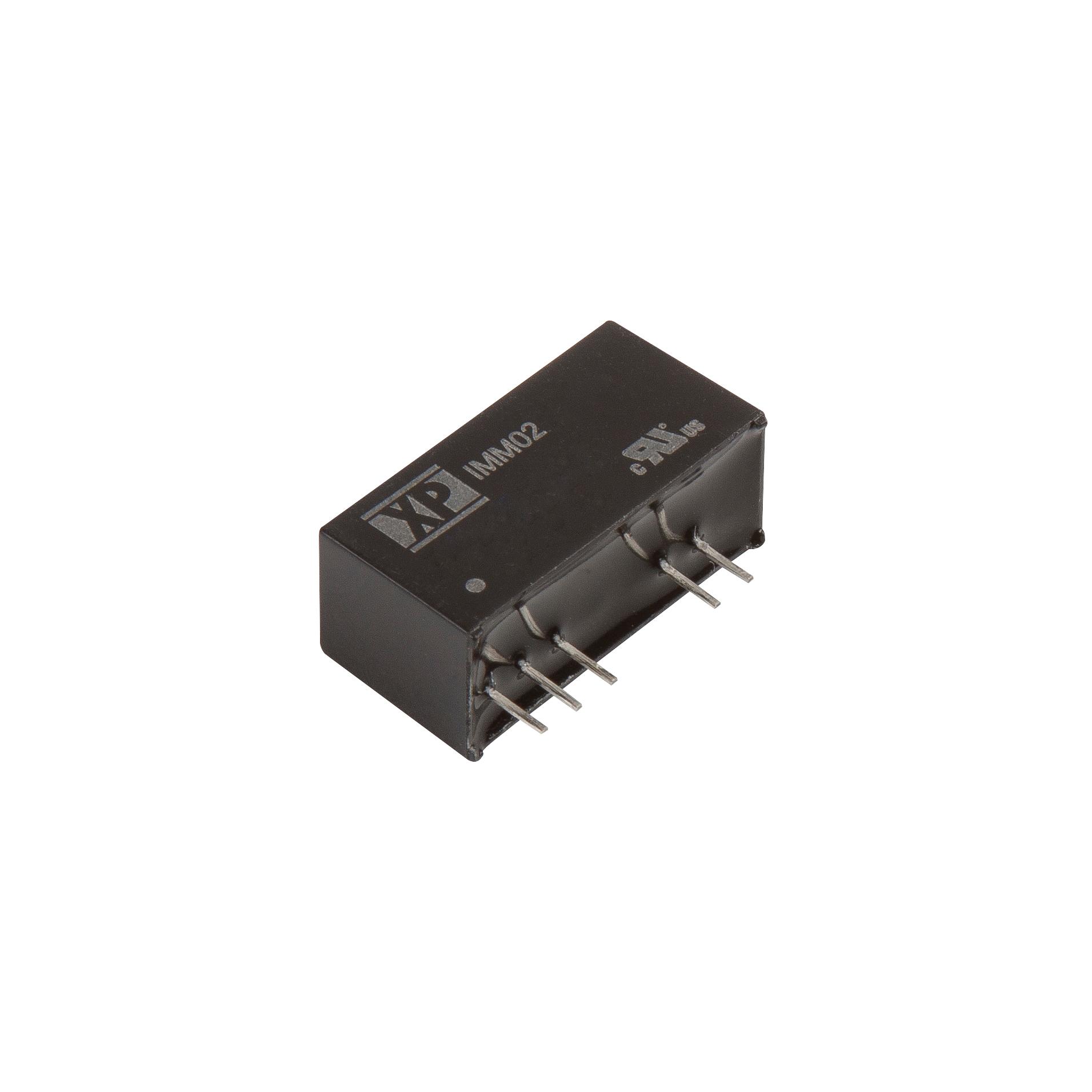 Produktfoto 1 von XP Power IMM DC/DC-Wandler 2W 5 V dc IN, 5V dc OUT / 400mA 1.5kV ac isoliert