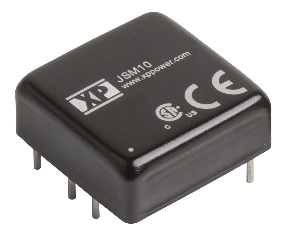 Produktfoto 1 von XP Power JSM10 DC/DC-Wandler 10W 12 V dc IN, ±15V dc OUT / ±333mA 1.5kV dc isoliert