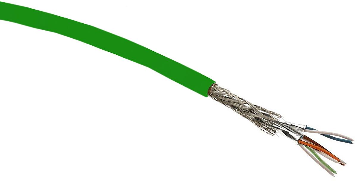 HARTING Ethernetkabel Cat.5, 50m, Grün Verlegekabel SF/UTP, Aussen ø 6.7mm, PUR