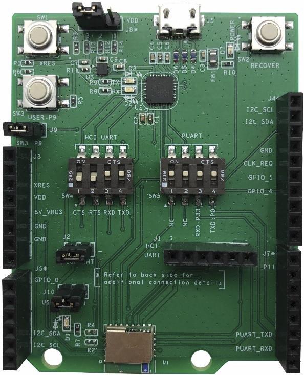 Produktfoto 1 von Infineon Bluetooth-Chip, 5 USB