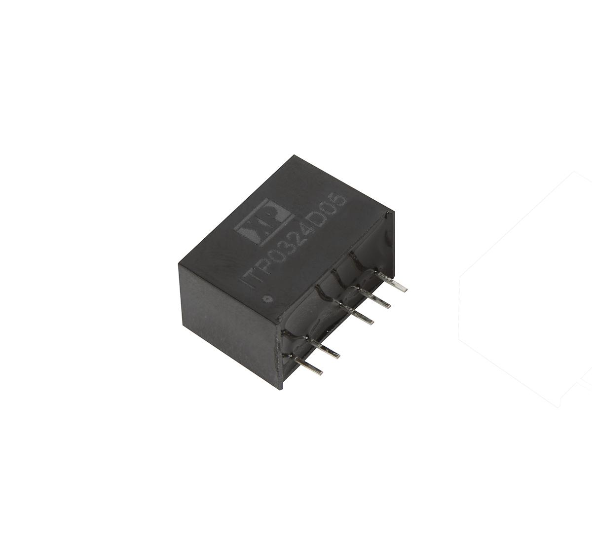 XP Power ITP DC/DC-Wandler 3W 12 V dc IN, ±5V dc OUT / ±300mA 1.6kV dc isoliert