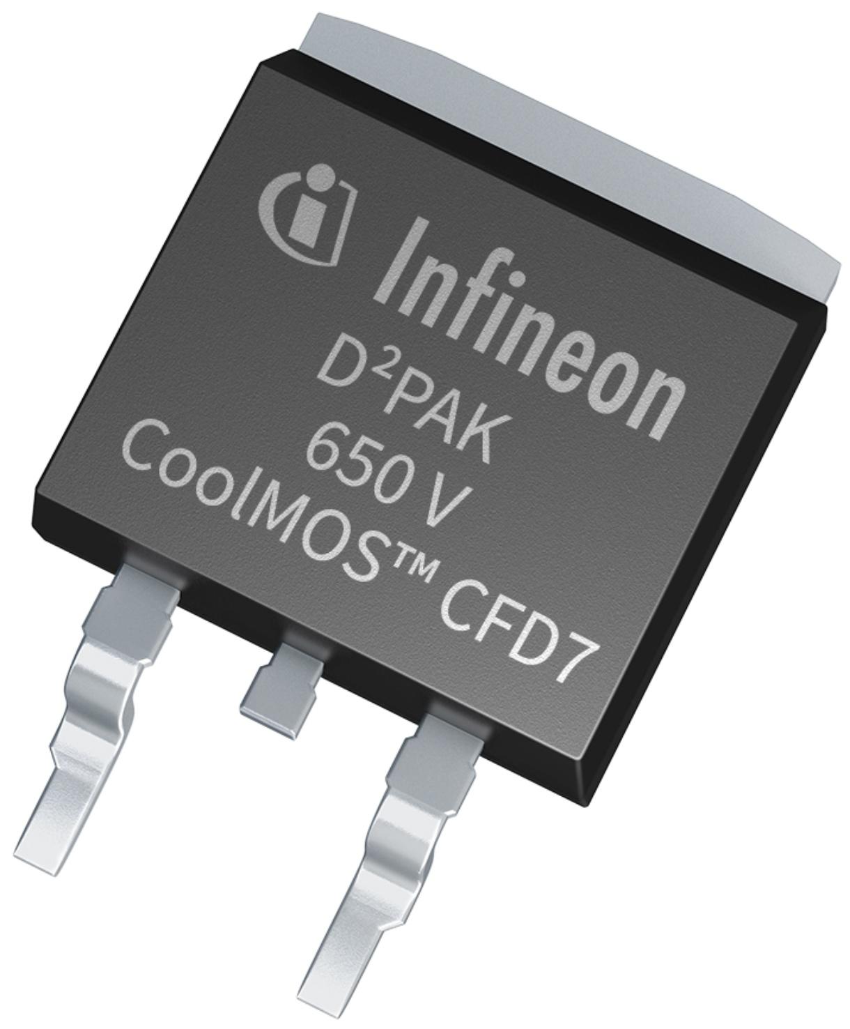 Infineon CoolMOS IPB65R041CFD7ATMA1 N-Kanal, SMD MOSFET 700 V / 50 A, 3-Pin D2PAK (TO-263)