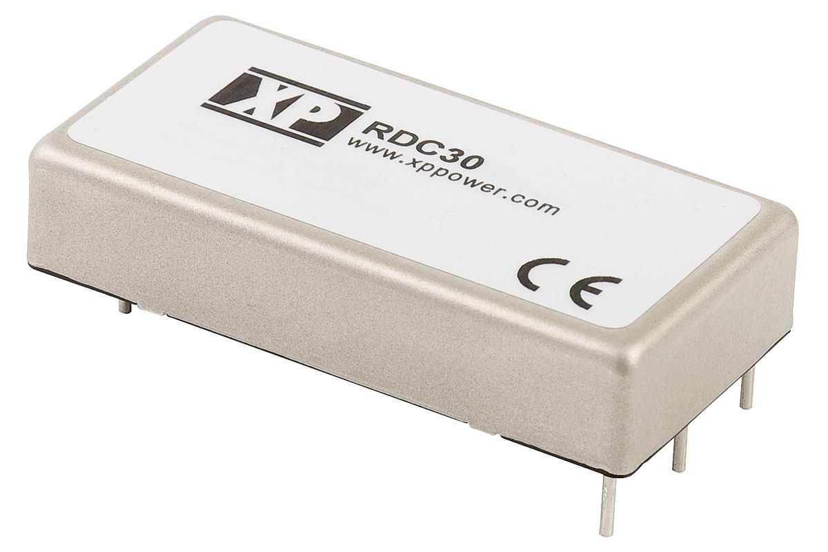 Produktfoto 1 von XP Power RDC DC/DC-Wandler 30W 110 V dc IN, ±12V dc OUT / ±1.25A 1.5kV ac isoliert