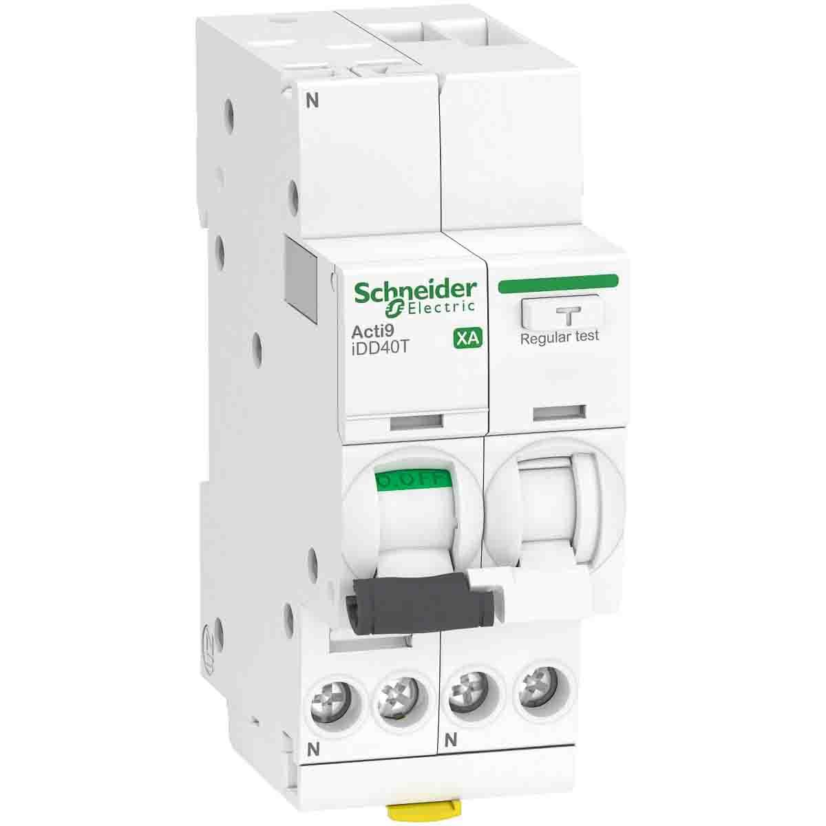 Produktfoto 1 von Schneider Electric Haushalts-MCB Leitungsschutzschalter Typ C, 1-polig 16A 230V, Abschaltvermögen 7,5 kA Acti 9