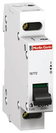 Produktfoto 1 von Schneider Electric EMCH, EUB, S800 MCB Leitungsschutzschalter Multi 9