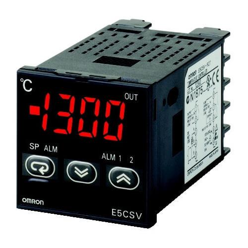 Omron E5CSV Controller Tafelmontage, 2 x Halbleiterrelais Ausgang, 100 → 240 V, 48 x 48mm