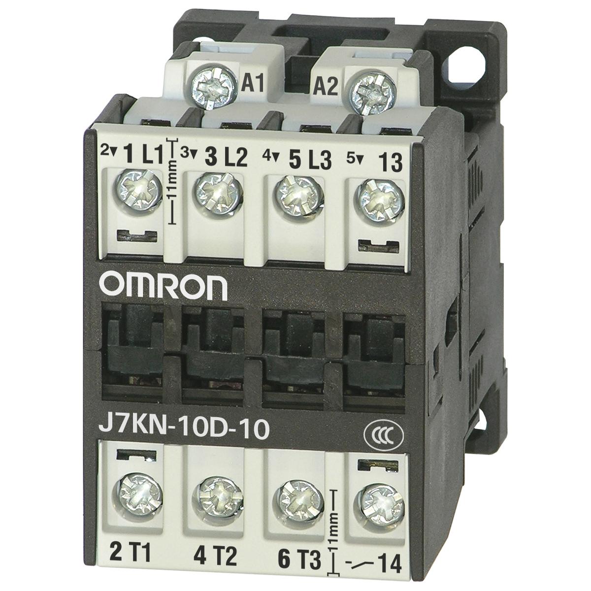 Omron Leistungsschütz / 230 V ac Spule, 3 -polig 1 Schließer / 10 A