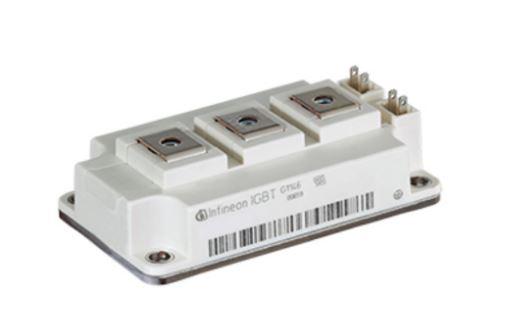 Produktfoto 1 von Infineon IGBT-Modul / 400 A 20V max. Dual, 1700 V 20 mW, 7-Pin 62 mm N-Kanal