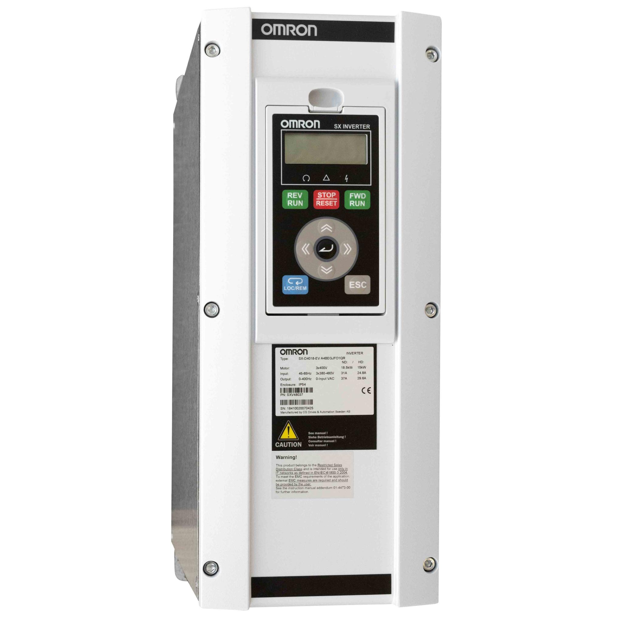 Produktfoto 1 von Omron SX, 3-Phasen Frequenzumrichter 7,5 kW, 690 V ac / 8 A 400Hz für Wechselstrommotoren