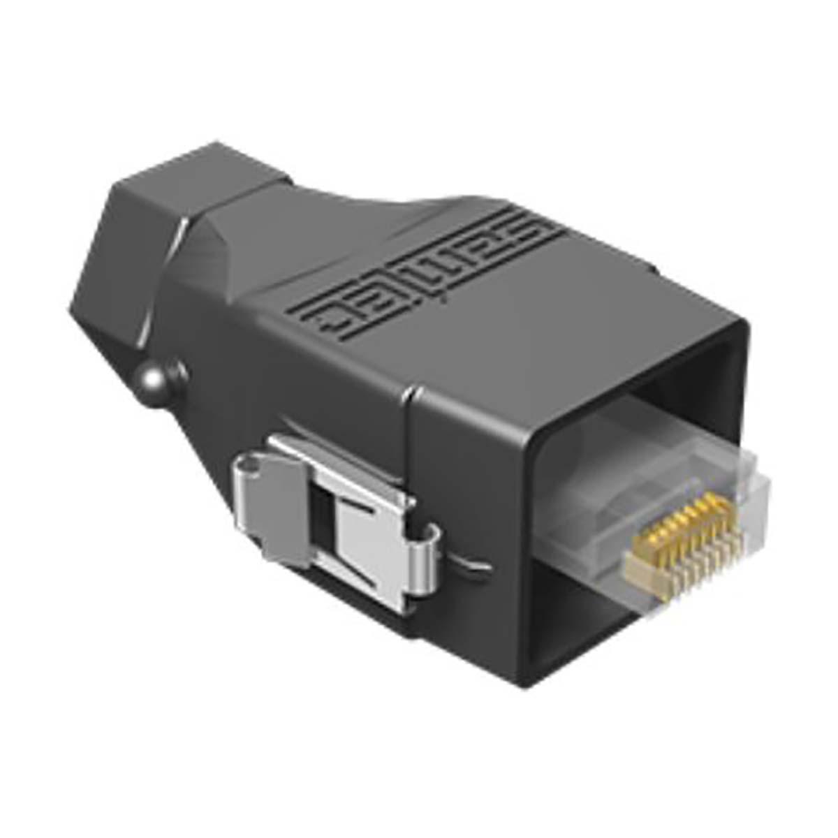 RCEF RJ45-Steckverbinder Stecker, 1-Port 8-polig, Kabelmontage