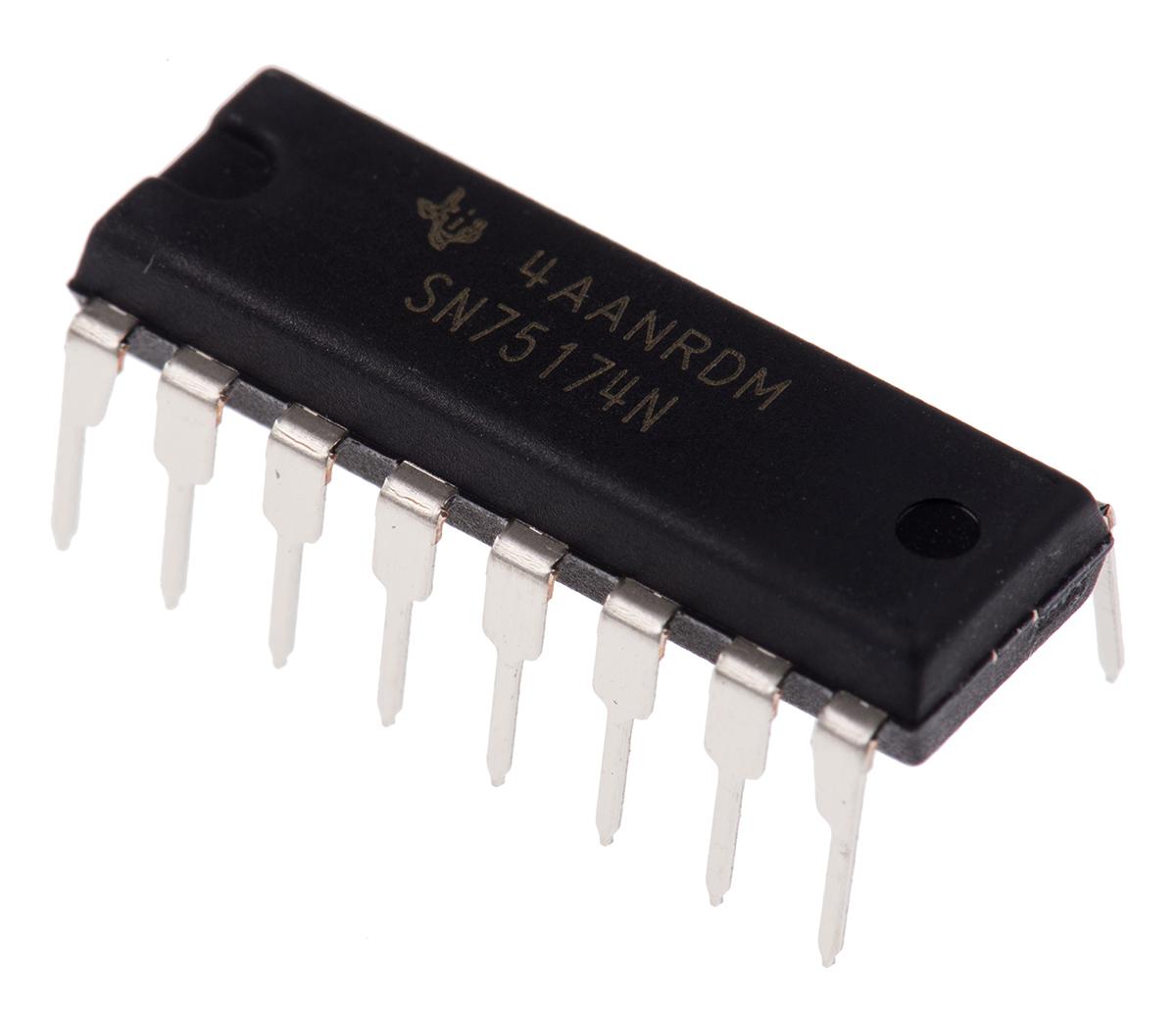 Produktfoto 1 von Texas Instruments Leitungsübertrager 16-Pin PDIP