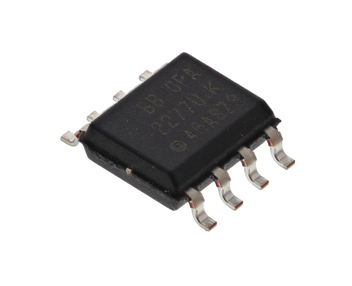 Produktfoto 1 von Texas Instruments Operationsverstärker Präzision SMD SOIC, biplor typ. ±12 V, ±15 V, ±3 V, ±5 V, ±9 V, 8-Pin