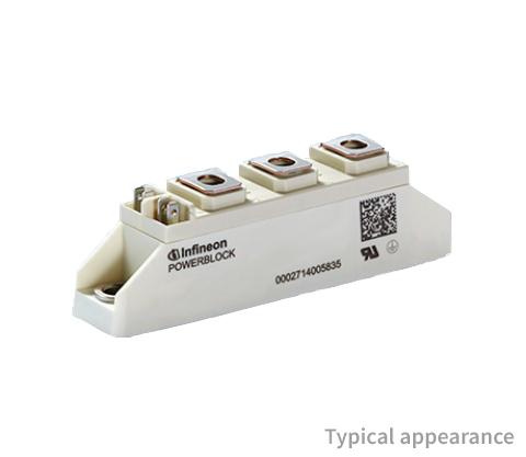 Produktfoto 1 von Infineon Diode Thyristormodul 90A 1600V