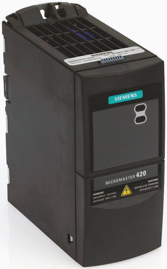 Produktfoto 1 von Siemens MICROMASTER 440, 3-Phasen Frequenzumrichter 3 kW, 400 V ac / 10 A 0 → 550Hz