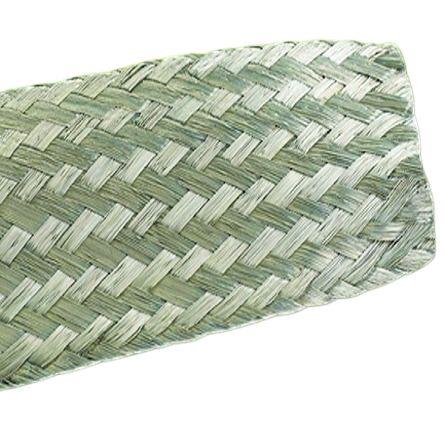 Alpha Wire FIT Brass Braid Geflochtenes Kabel, Masseband verzinnt Kupfer, Länge 30m Umflochtener  Dehnbar